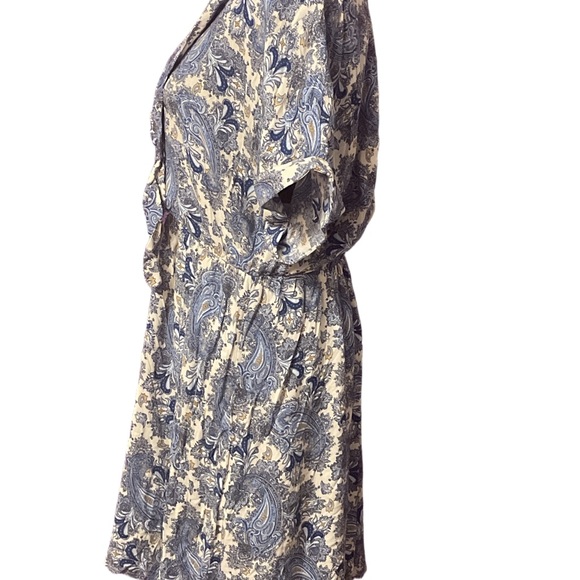 🎉🎉H&M Boho Paisley Print Dress Women’s Size 10 - Picture 8 of 10